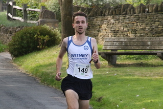 photo of the 1st male Oxfordshire club runner